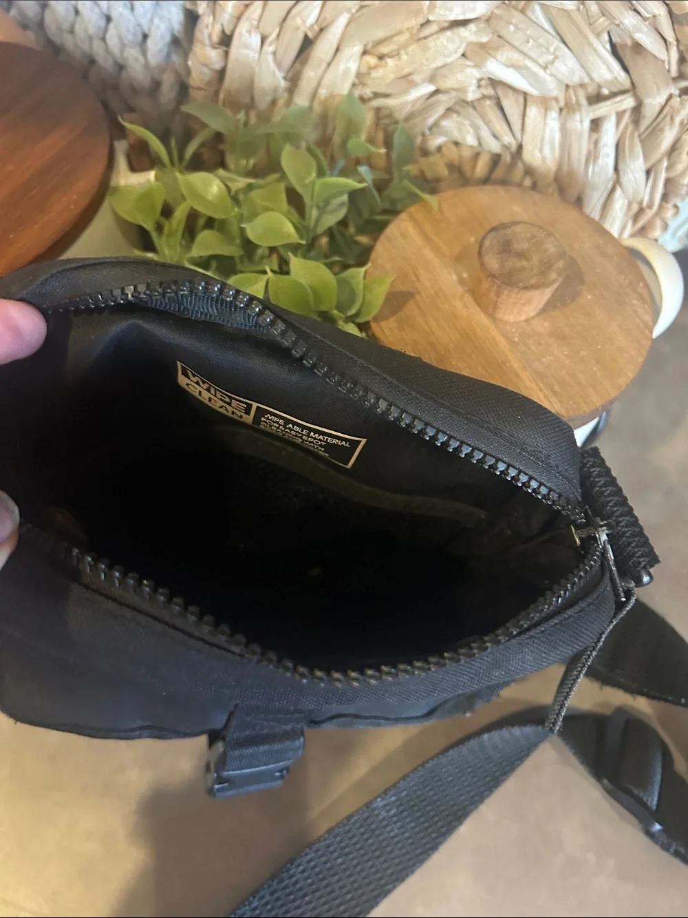 adidas Black Amplifier 2 Festival Compact Crossbody Bag